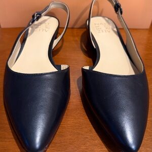 Naturalized Women's Black Slingback Flats